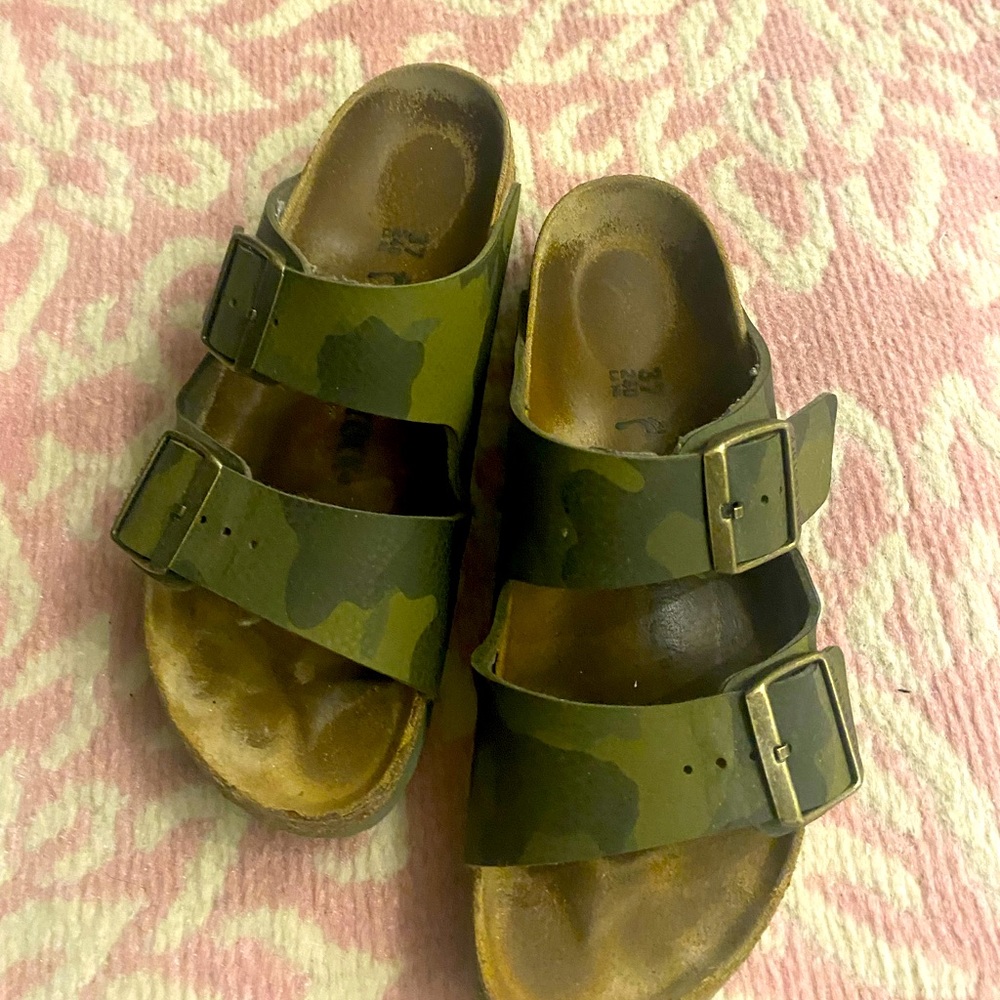 Camo Birkenstocks